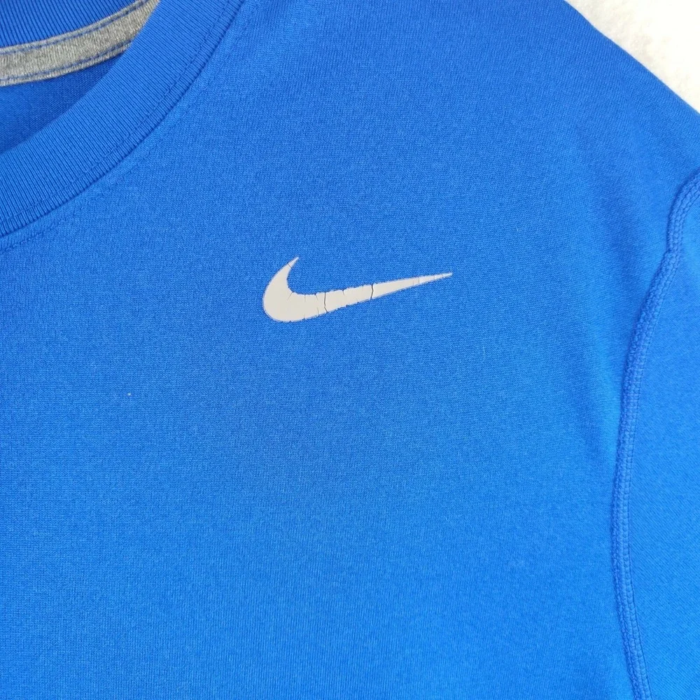 Nike Dri-Fit Mens Extra Large Athletic Tee T-Shirt Blue XL‎